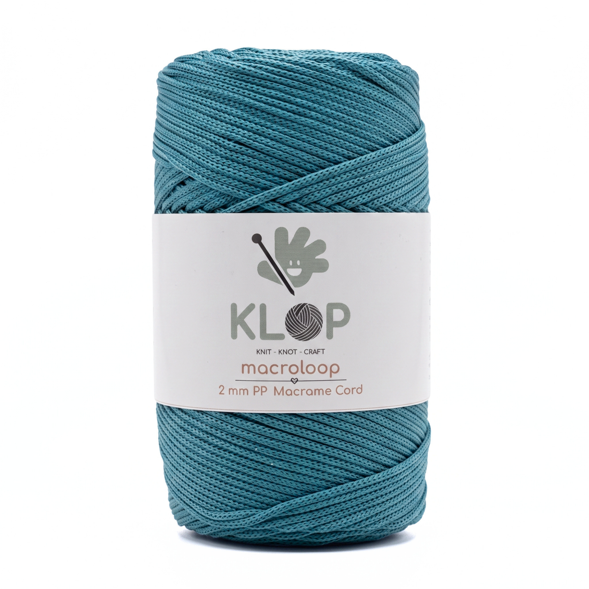 KLOP Premium 2mm  Polyester Macrame Cord - 251 yards
