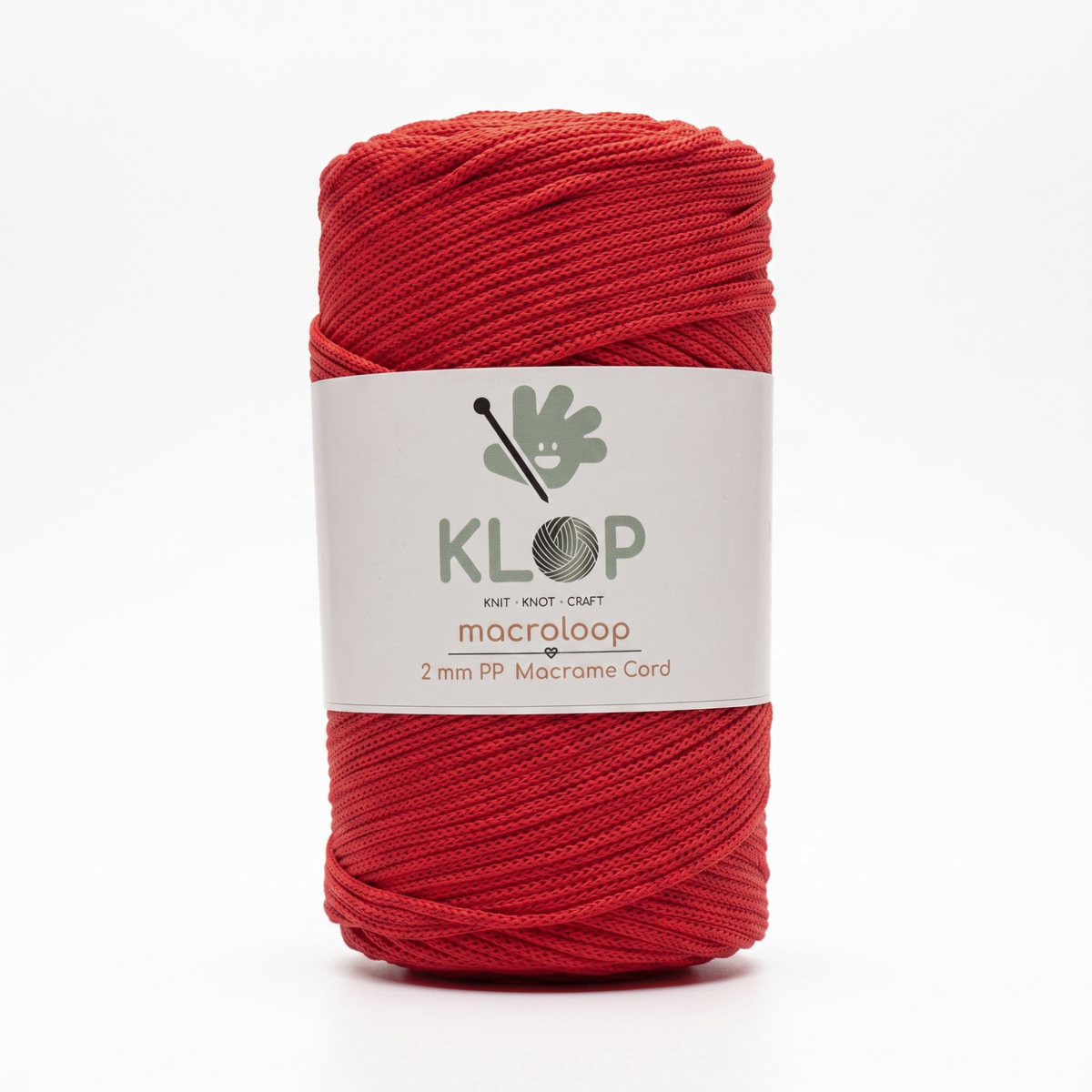 KLOP Premium 2mm  Polyester Macrame Cord - 251 yards