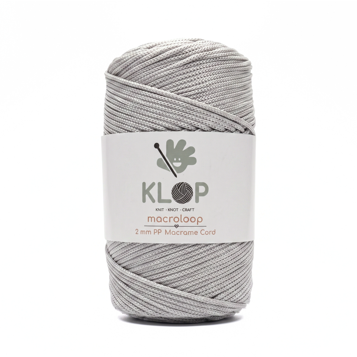 KLOP Premium 2mm  Polyester Macrame Cord - 251 yards